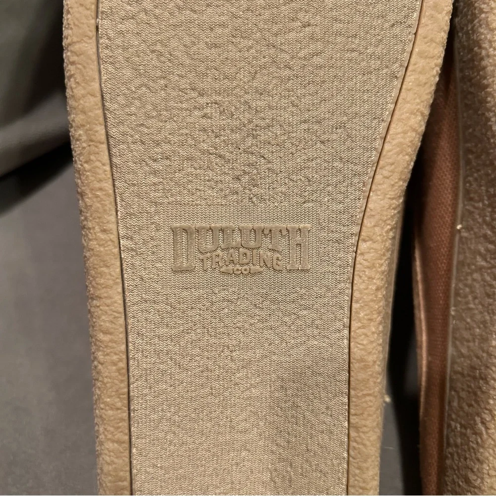 Duluth Trading Co Fire Hose Scuff Slippers Men’s size 10 M